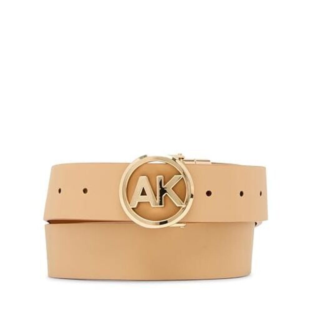 8225 Solid Reversible Pant Belt, Latte - Picture 2 of 7